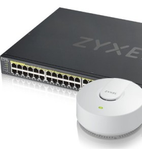 Zyxel gs192048hpv2 + gratis nwa1123-acv2 access point gestionate l2/l3/l4 gigabit ethernet (10/100/1000) negru 1u power over