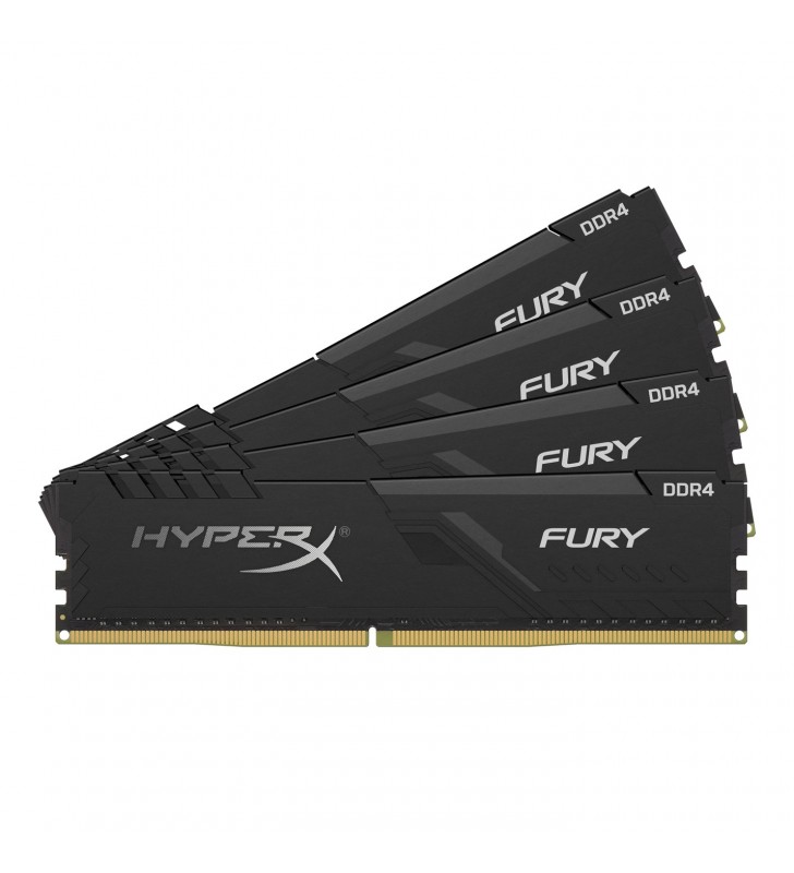 Hyperx fury hx424c15fb3k4/64 module de memorie 64 giga bites ddr4 2400 mhz