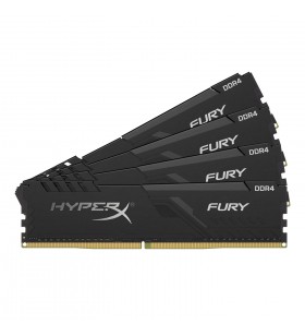 Hyperx fury hx426c16fb3k4/16 module de memorie 16 giga bites ddr4 2666 mhz