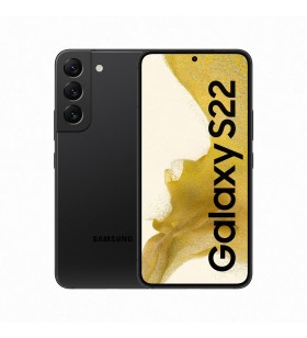 Samsung galaxy s22 sm-s901b 15,5 cm (6.1") dual sim android 12 5g usb tip-c 8 giga bites 128 giga bites 3700 mah negru
