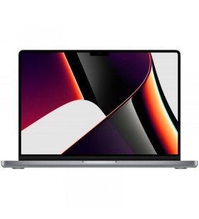 Laptop apple 14.2'' macbook pro 14 liquid retina xdr, apple m1 max chip (10-core cpu), 64gb, 2tb ssd, apple m1 max 32-core gpu, macos monterey, space grey, int keyboard, late 2021
