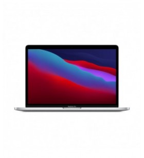 Resigilat: macbook pro 13.3", procesor apple m1, 8 nuclee cpu si 8 nuclee gpu, 8gb, 512gb ssd, silver, int kb