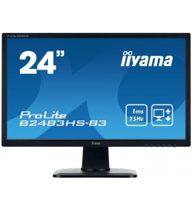 Iiyama prolite b2483hs-b3 led display 61 cm (24") 1920 x 1080 pixel full hd negru