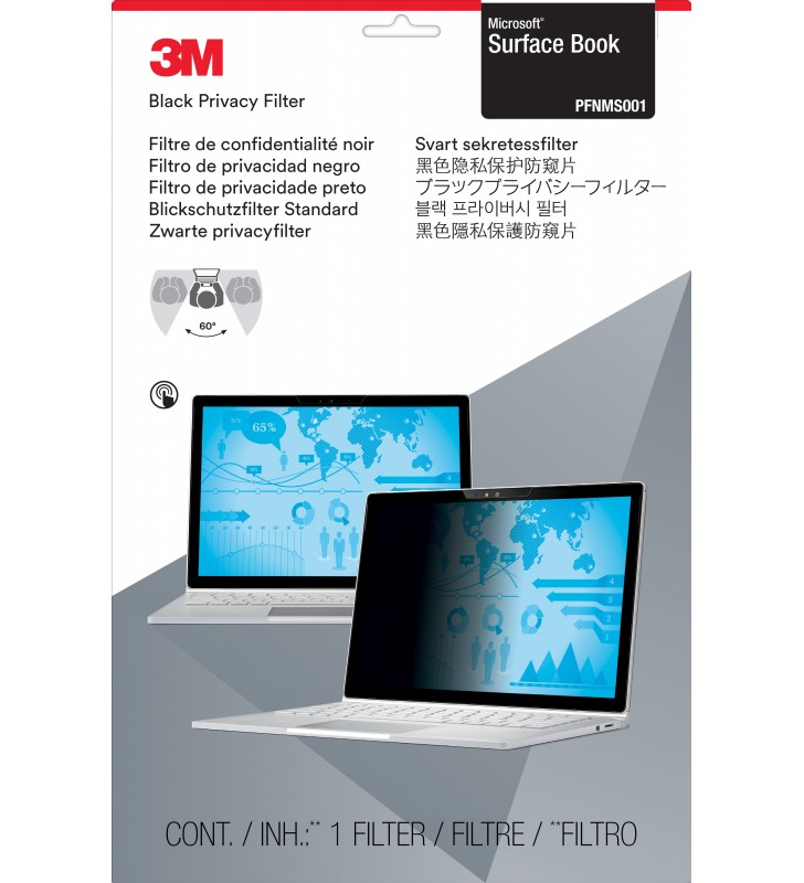 3m pfnms001 filtru confidențialitate ecran fără cadru 34,3 cm (13.5")