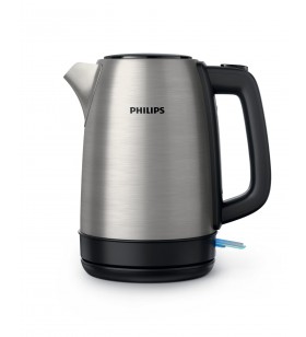 Philips daily collection fierbător de 1,7 l cu capac cu resort metalic şi led indicator