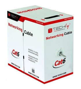 Intellinet itp9-flu-0305 cabluri de rețea 305 m cat6 u/utp (utp) gri