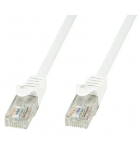 Techly icoc u6-6u-005-wht cabluri de rețea 0,5 m cat6 u/utp (utp) alb