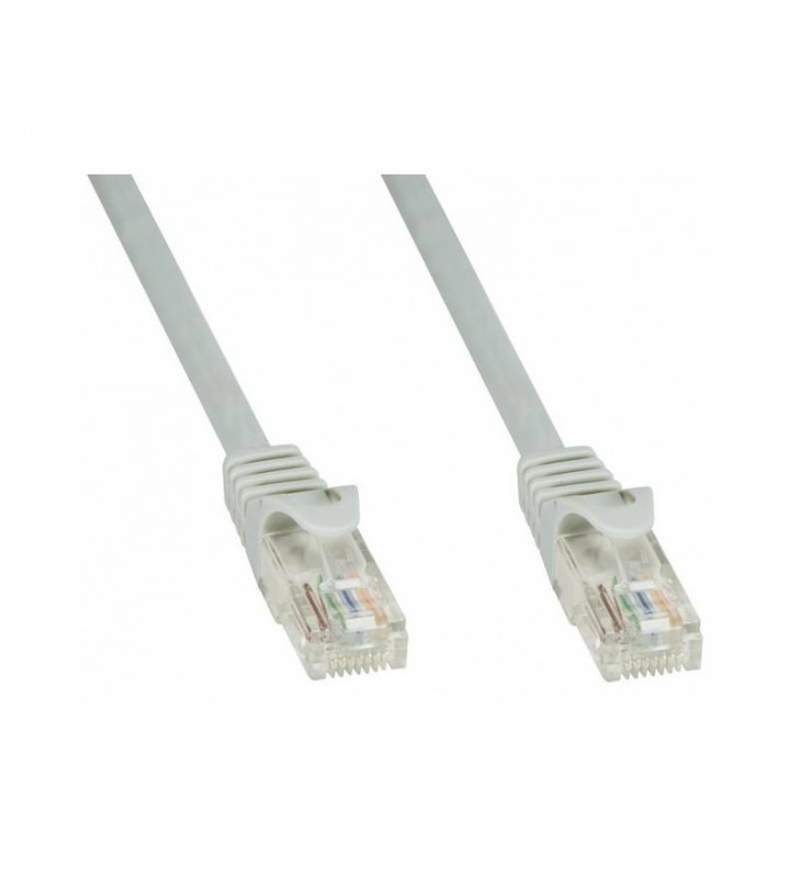Techly icoc cca5u-005t cabluri de rețea 0,5 m cat5e u/utp (utp) gri