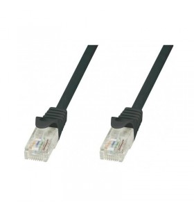 Techly icoc cca5u-010-bkt cabluri de rețea 1 m cat5e u/utp (utp) negru