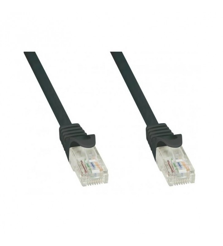 Techly icoc cca5u-050-bkt cabluri de rețea 5 m cat5e u/utp (utp) negru