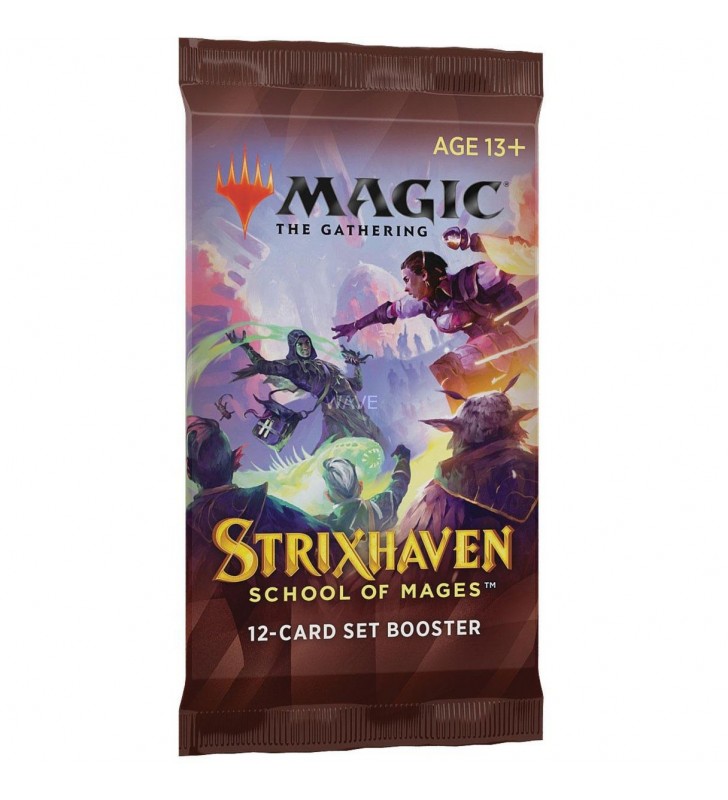 Wizards of the coast  magic: the gathering - strixhaven: school of mages set - booster display engleză, cărți de schimb