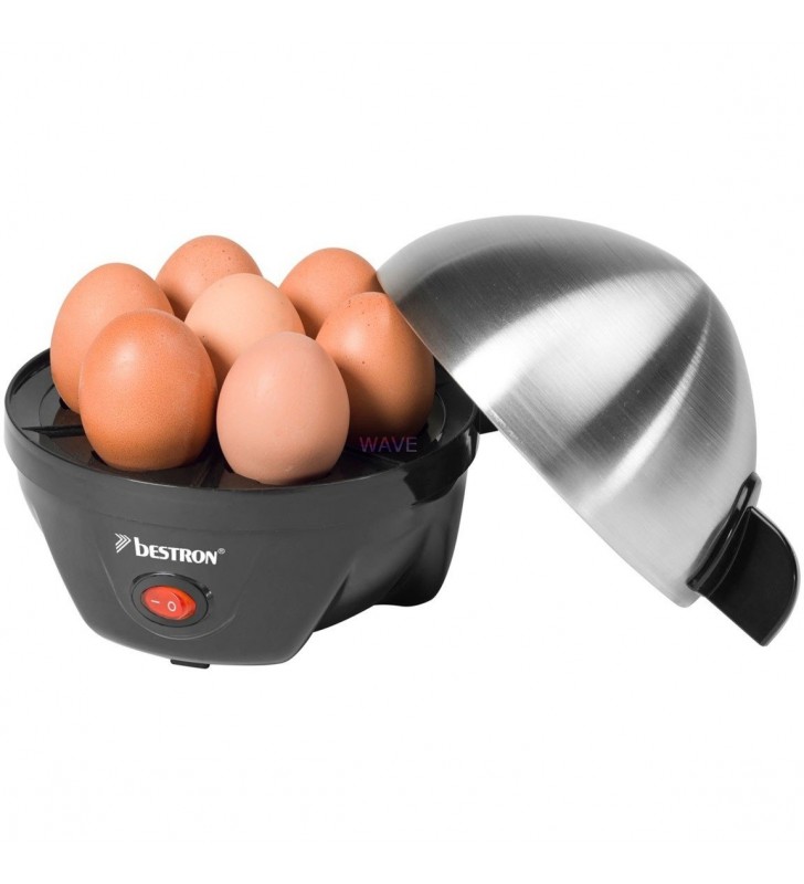 Bestron  best gătitor de ouă aec700 (negru argintiu)