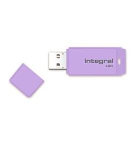 Integral pastel memorii flash usb 64 giga bites usb tip-a 2 levănțică