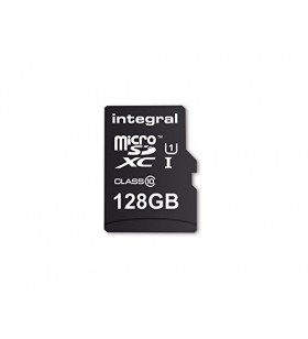 Integral inmsdx128g10-sptotgr memorii flash 128 giga bites microsdxc clasa 10 uhs-i