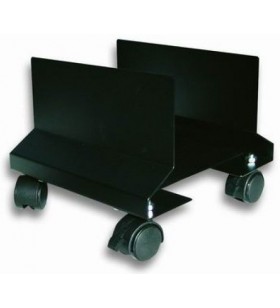 Techly ica-cs 34 cărucioare și standuri pentru multimedia raft pe roți multimedia negru pc-ul