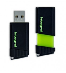 Integral pulse memorii flash usb 128 giga bites usb tip-a 2 verde