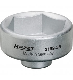 Cheie hazet  pentru filtru de ulei 2169-36, 3/8", cheie tubulară (pentru filtru de ulei hexagon, 36 mm)