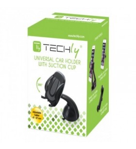 Techly i-smart-vent52 suporturi telefon/smartphone mobil negru suport pasiv
