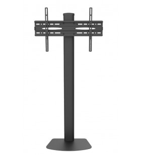 Techly ica-tr27 suporturi de podea pentru televizor 139,7 cm (55") stand de podea mobil pentru ecran plat negru