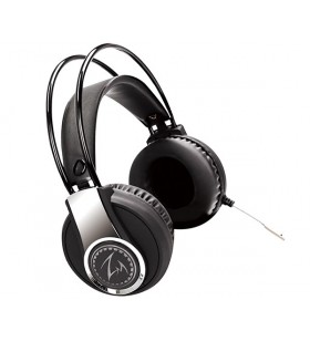 Zalman zm-hps500 cască audio & cască cu microfon căști bandă de fixare pe cap negru, argint