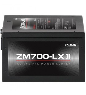 Zalman zm700-lxii unități de alimentare cu curent 700 w 20+4 pin atx atx negru
