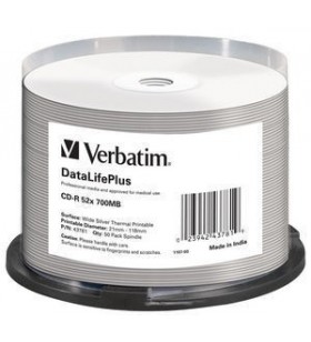 Verbatim datalifeplus cd-r 700 mega bites 50 buc.