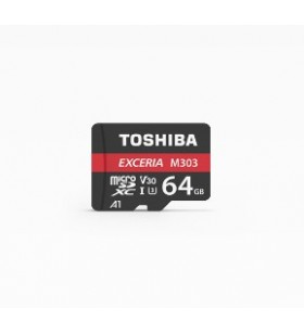 Toshiba exceria m303 64gb memorii flash 64 giga bites microsdxc uhs-i