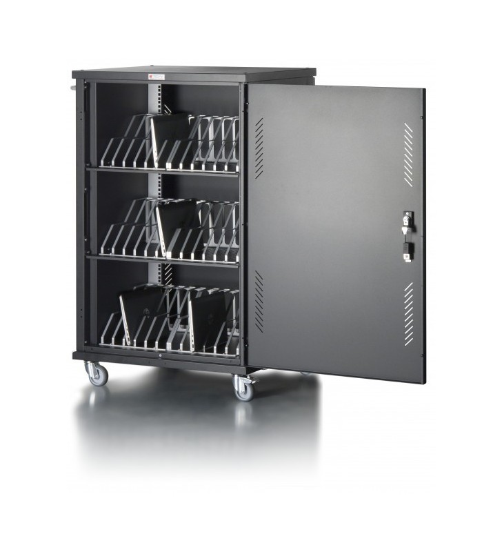 Techly i-cabinet-36d12atyv cărucioare și dulapuri pentru administrarea dispozitivelor portabile dulap organizare dispozitive