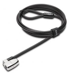 Kensington k66639eul cabluri cu sistem de blocare negru, argint 1,8 m