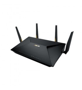 Asus brt-ac828 router wireless bandă dublă (2.4 ghz/ 5 ghz) gigabit ethernet 3g 4g negru