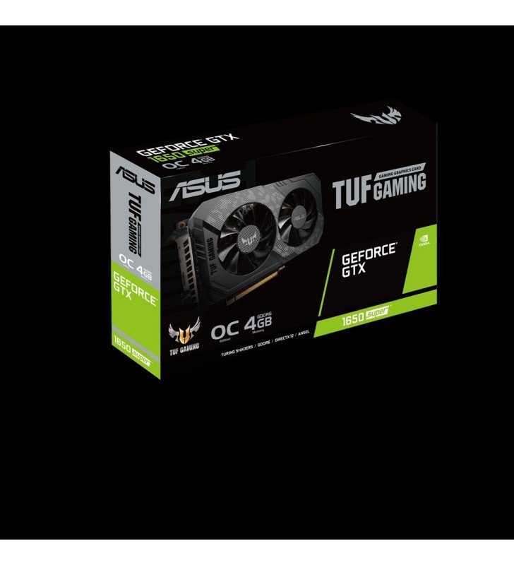 Asus tuf-gtx1650s-o4g-gaming nvidia geforce gtx 1650 super 4 giga bites gddr6