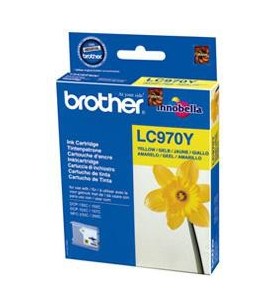 Brother lc-970ybp cartușe cu cerneală original galben 1 buc.