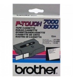 Brother tx-232 benzi pentru etichete rosu pe alb