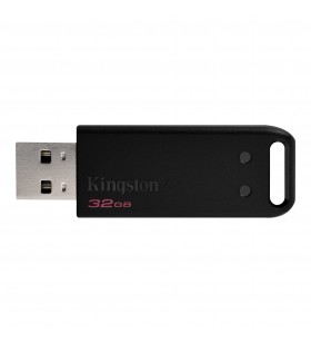 Kingston technology datatraveler dt20 memorii flash usb 32 giga bites usb tip-a 2.0 negru