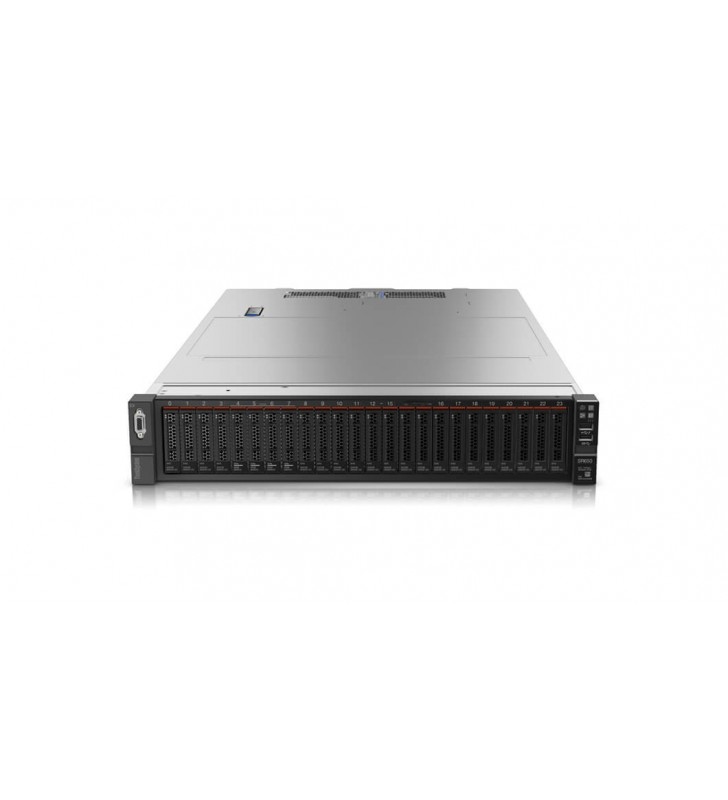 Lenovo thinksystem sr650 servere intel® xeon® 2,1 ghz 16 giga bites ddr4-sdram cabinet metalic (2u) 750 w