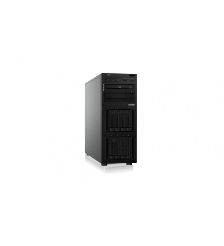 Lenovo thinksystem st250 servere intel xeon e 3,3 ghz 16 giga bites ddr4-sdram cabinet metalic (4u) 550 w