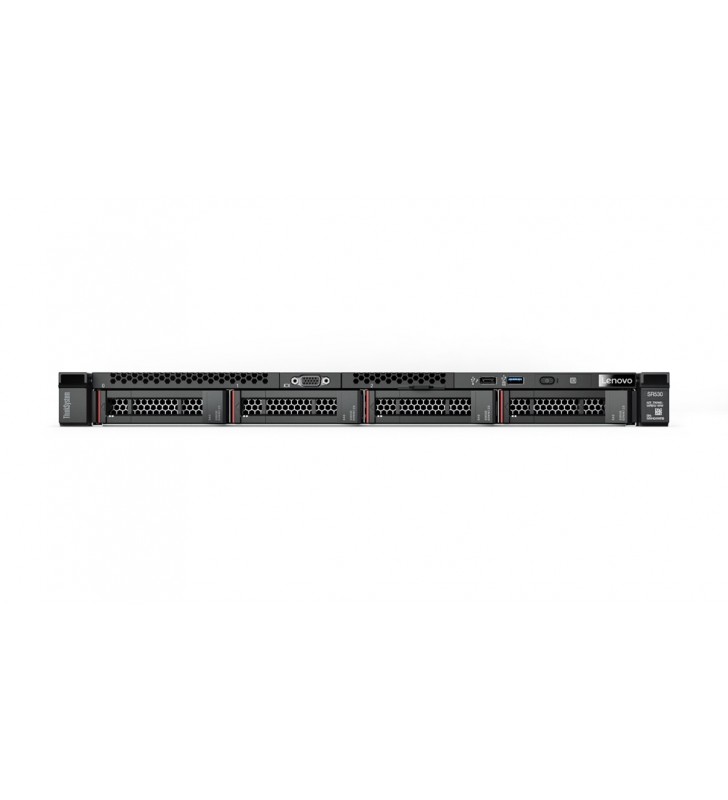 Lenovo thinksystem sr530 servere intel® xeon® 1,8 ghz 16 giga bites ddr4-sdram 61,4 tb cabinet metalic (1u) 750 w