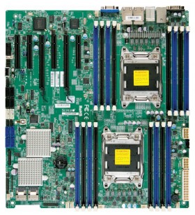 Supermicro x9dr7-ln4f plăci de bază pentru servere/stații de lucru lga 2011 (socket r) prelungit atx intel® c602