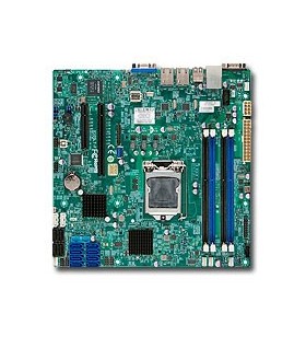 Supermicro x10sl7-f plăci de bază pentru servere/stații de lucru lga 2011 (socket r) micro-atx intel® c222