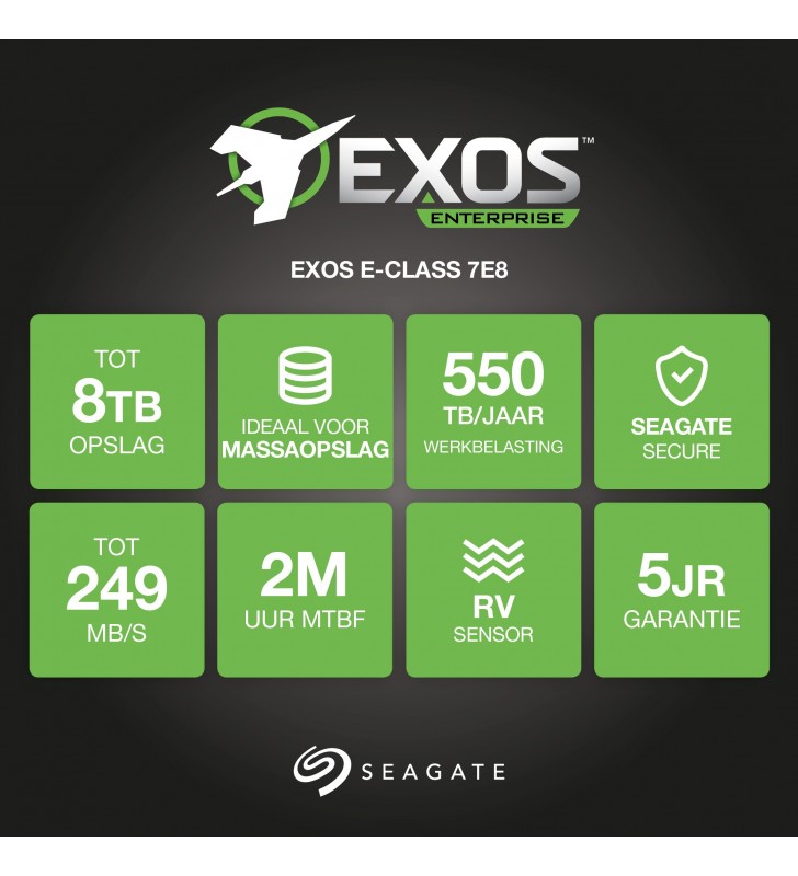 Seagate enterprise st8000nm0045 hard disk-uri interne 3.5" 8000 giga bites sata