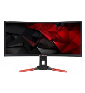 Acer predator z35 88,9 cm (35") 2560 x 1080 pixel full hd lcd negru, roşu