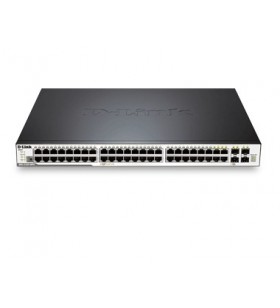 48-port layer2 managed poe/gigabit stack switch (si) in