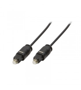 Cablu audio logilink toslink optic (t/t)(pt. conexiune optica intre blu-ray si echipamentul audio), 1.5m, black, "ca1007"