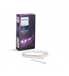 Philips hue cu ambianță albă și color extensie lightstrip plus