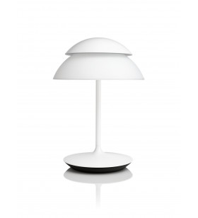 Philips hue cu ambianță albă și color lampă de masă beyond