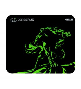 Asus cerberus mat mini negru, verde mouse pad pentru jocuri