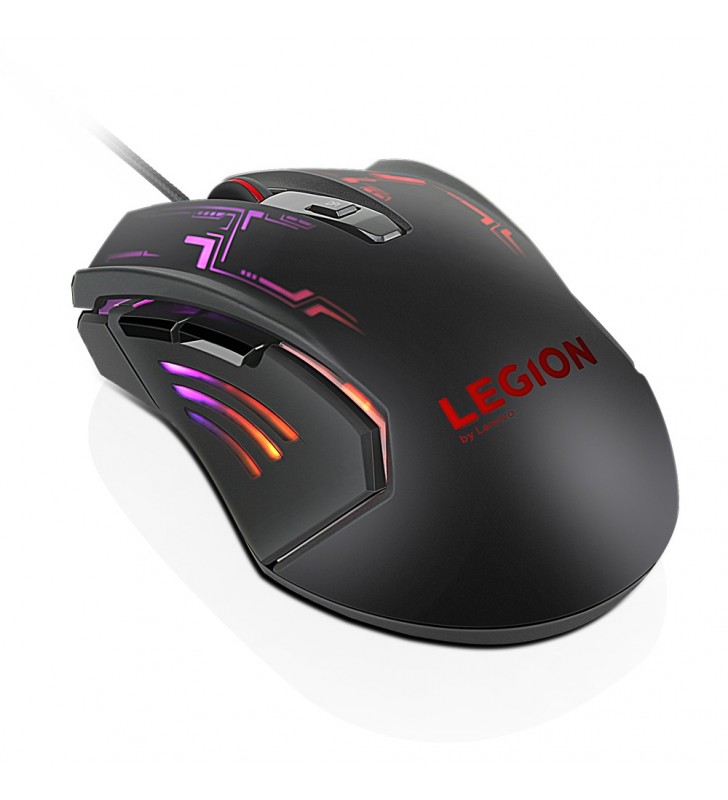Lenovo m200 mouse-uri usb optice 2400 dpi mâna dreaptă