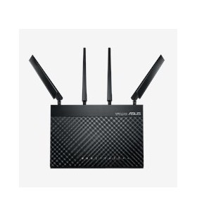Asus 4g-ac68u router wireless bandă dublă (2.4 ghz/ 5 ghz) gigabit ethernet 3g negru