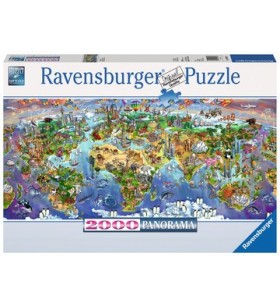 Ravensburger 16698 puzzle-uri puzzle (cu imagine) fierăstrău 2000 buc. mondial