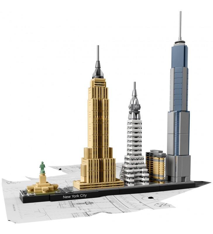 Jucărie de construcție lego  21028 architecture new york city